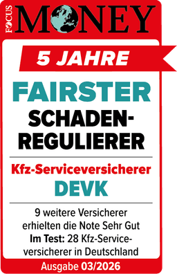 Focus Money: Fairster Schadenregulierer — DEVK, Ausgabe 03/2026